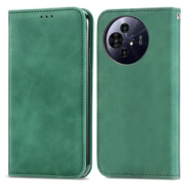 peňaženkové / vyklápacie puzdro TCL 50 Pro Nxtpaper - MAGNETIC Zaklápací kryt pre TCL 50 Pro NxtPaper zelený