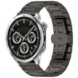 remienok na hodinky OnePlus Watch 3 - CLASSIC TWILL Kovový remienok pre OnePlus Watch 3 čierny