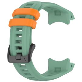 remienok na hodinky Garmin Instinct E 45mm - SILICONE Vymeniteľný remienok pre Garmin Instinct E 45mm zeleno-oranžový