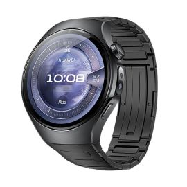 remienok na hodinky Huawei Watch 5 46mm - CLASSIC Kovový remienok pre Huawei Watch 5 46mm čierny