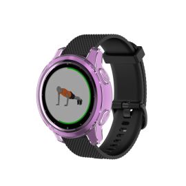 obal na hodinky Garmin Vivoactive 4S - TPU Ochranný obal Garmin Vivoactive 4S / Garmin Venu 2S fialový