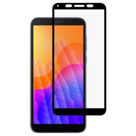 sklo / fólia Huawei Y5p - 3D Tvrdené sklo Huawei Y5p čierne