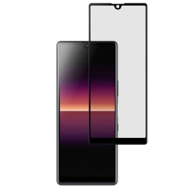 sklo / fólia Domov - 3D Tvrdené sklo Sony Xperia L4 čierne