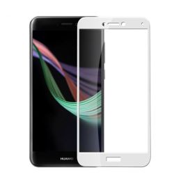 sklo / fólia Huawei P9 Lite 2017 - 3D Temperované sklo Huawei P9 Lite 2017 biele