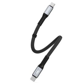 kábel USB káble - DUDADO L10C 100W Kábel USB Type-C - USB Type-C 0.23m čierny