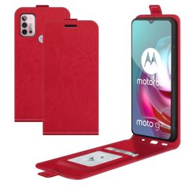 peňaženkové / vyklápacie puzdro Motorola Moto G20 - Vyklápacie puzdro Motorola Moto G10 / G20 / G30 červené