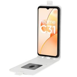 peňaženkové / vyklápacie puzdro Realme C31 - Vyklápacie puzdro Realme C31 biele