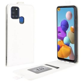 peňaženkové / vyklápacie puzdro Samsung Galaxy A21s - Vyklápacie puzdro Samsung Galaxy A21s biele