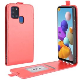 peňaženkové / vyklápacie puzdro Samsung Galaxy A21s - Vyklápacie puzdro Samsung Galaxy A21s červené