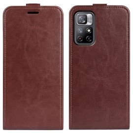 peňaženkové / vyklápacie puzdro Xiaomi Redmi Note 11S 5G - Vyklápacie puzdro Xiaomi Poco M4 Pro 5G / Redmi Note 11S 5G hnedý