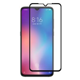 sklo / fólia Xiaomi Mi 9 - 3D Tvrdené sklo Xiaomi Mi 9 čierne