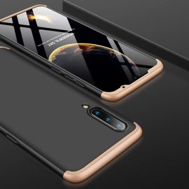 obojstranný kryt, zadný kryt Kryty na mobil - 360° Ochranný obal Xiaomi Mi 9 čierny (zlatý)