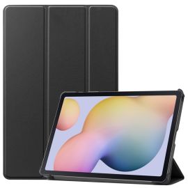 zaklápacie puzdro Samsung Galaxy Tab S7 - LEATHER Zaklápací obal Samsung Galaxy Tab S8 / Tab S7 čierny