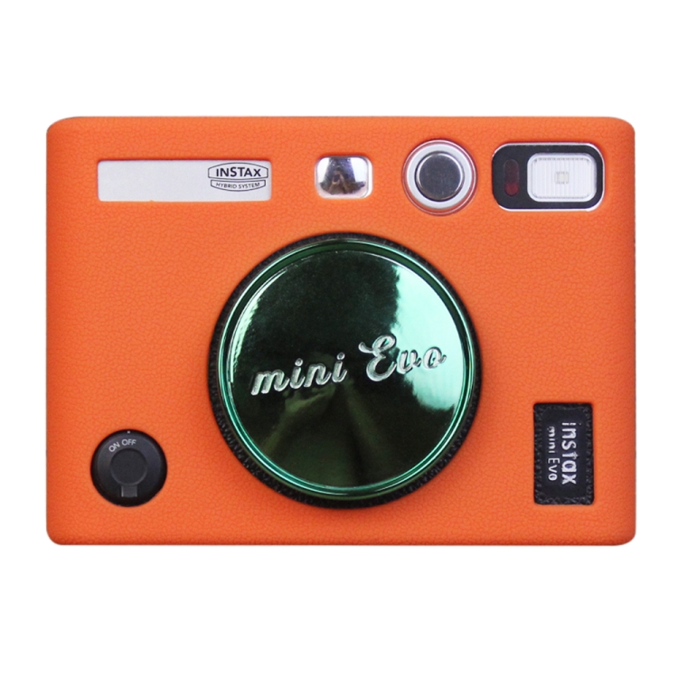 E-shop PULUZ SOFT Silikónový obal pre Instax Mini EVO oranžový