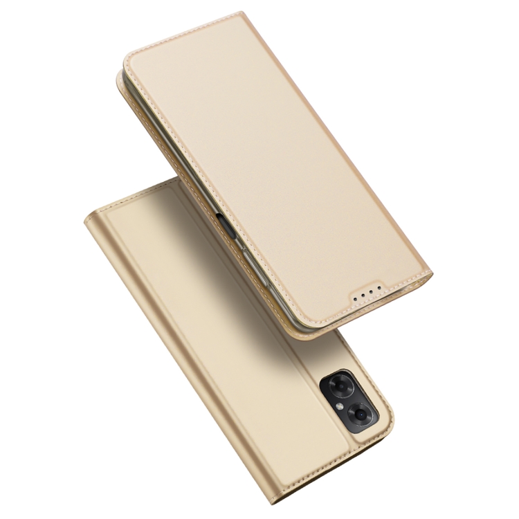 E-shop DUX Peňaženkový kryt Xiaomi Poco M4 5G zlatý