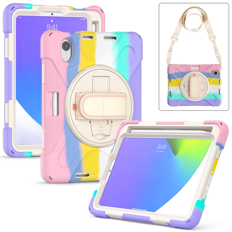 E-shop SOLID Ochranné puzdro pre Apple iPad mini 2021 / iPad mini 2024 RAINBOW