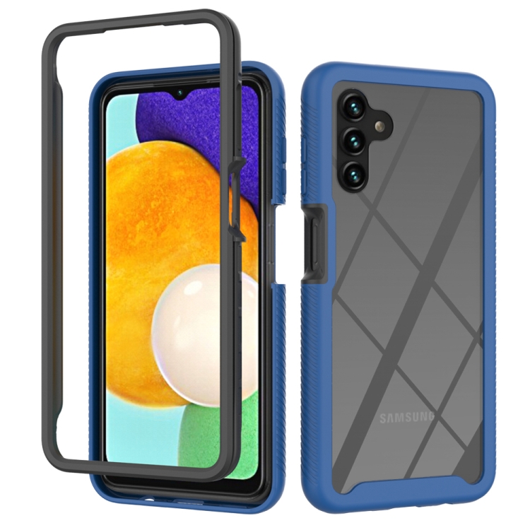 E-shop DUAL Obojstranný kryt pre Samsung Galaxy A13 5G tmavomodrý