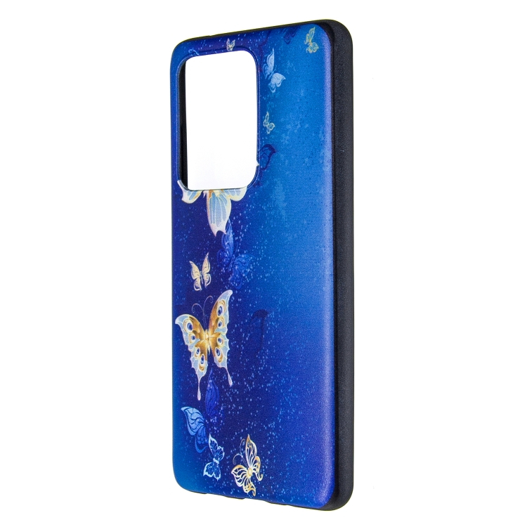 E-shop ART Silikónový obal Samsung Galaxy S20 Ultra GOLD BUTTERFLIES