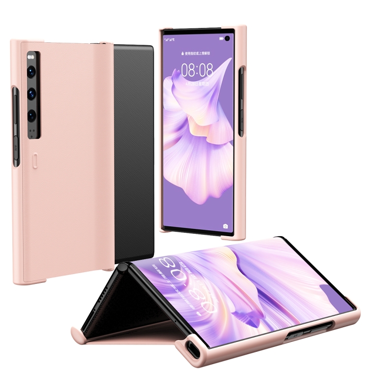 E-shop LEATHER PRO Ochranný kryt pre Huawei Mate Xs 2 ružový