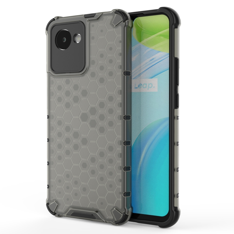 E-shop HONEYCOMB Ochranný kryt Realme C30 čierny