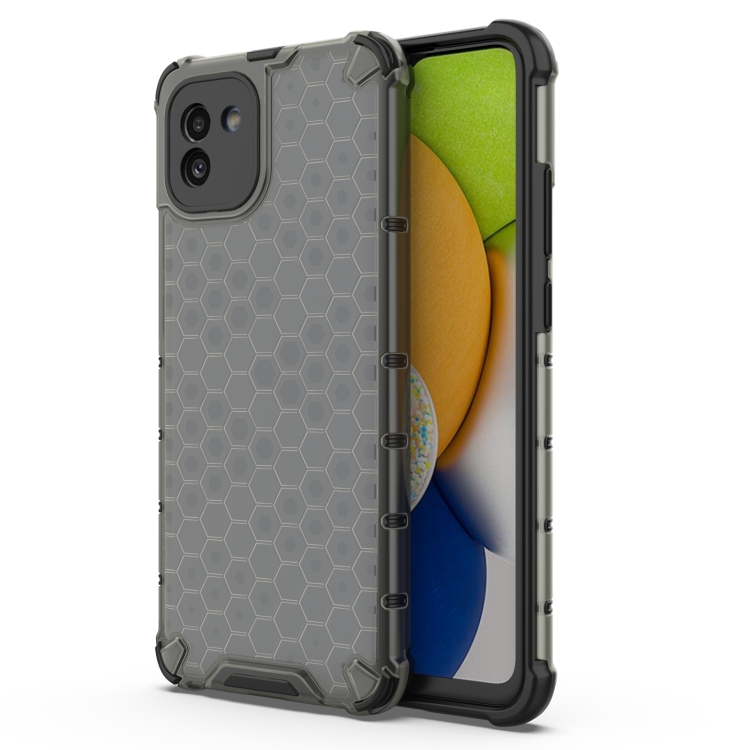 E-shop HONEYCOMB Ochranný kryt Samsung Galaxy A03 čierny
