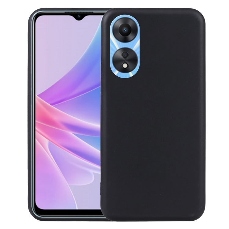 E-shop TPU Silikónový kryt pre Oppo A58 čierny