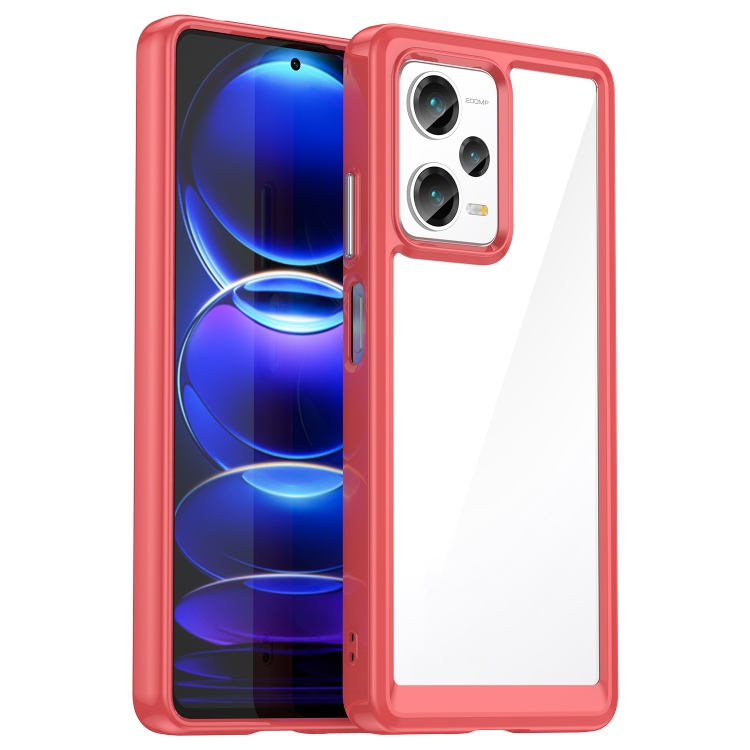 E-shop CRYSTAL Ochranný kryt pre Xiaomi Redmi Note 12 Pro+ 5G červený