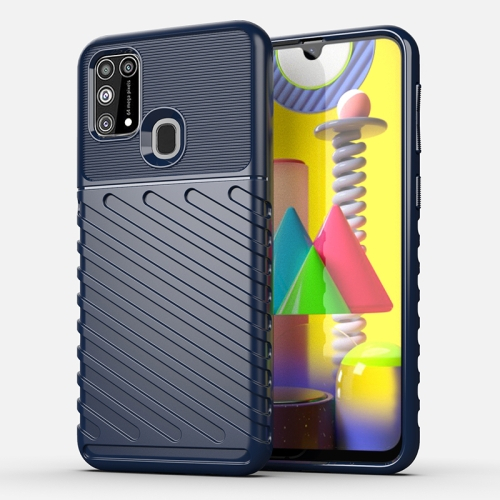 E-shop THUNDER Ochranný kryt Samsung Galaxy M31 modrý