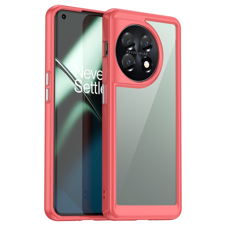 E-shop CRYSTAL Ochranný kryt pre OnePlus 11 5G červený