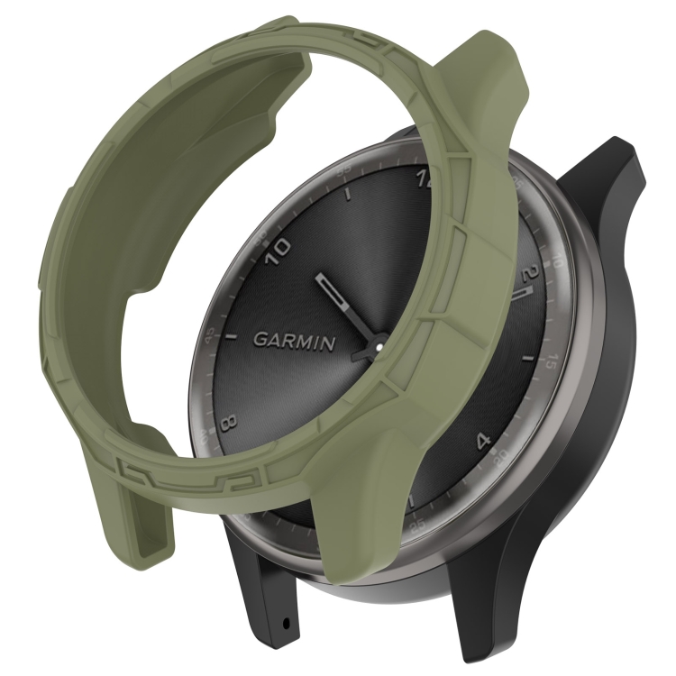 E-shop TPU HALF COVER Obal pre Garmin Vivomove Trend zelený