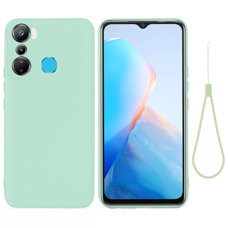 E-shop RUBBER Ochranný kryt pre Infinix Hot 20i zelený