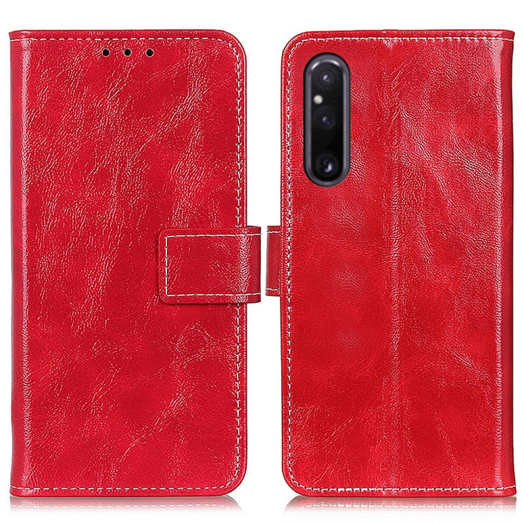 E-shop RETRO Peňaženkový obal Sony Xperia 1 V červený