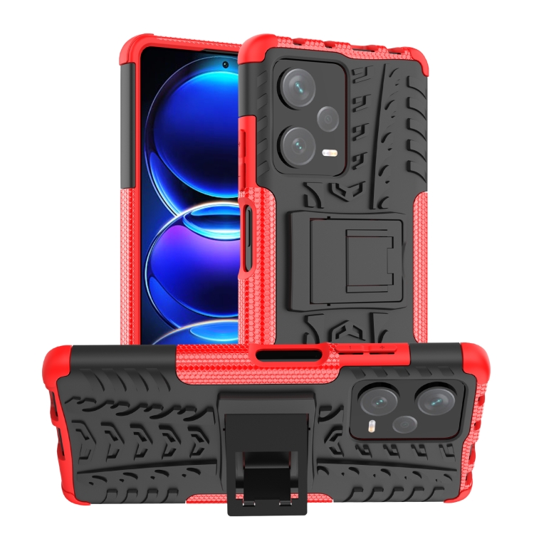 E-shop STAND Extra odolný obal Xiaomi Redmi Note 12 Pro+ 5G červený