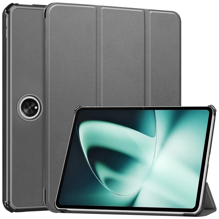 E-shop LEATHER Zaklápací obal pre OnePlus Pad šedý