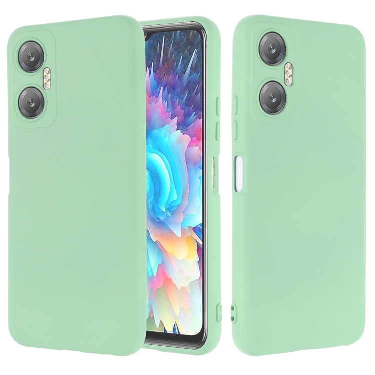 E-shop RUBBER Ochranný kryt pre Infinix Hot 20 5G zelený