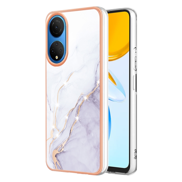 E-shop IMD MARBLE Ochranný kryt Honor X7 WHITE