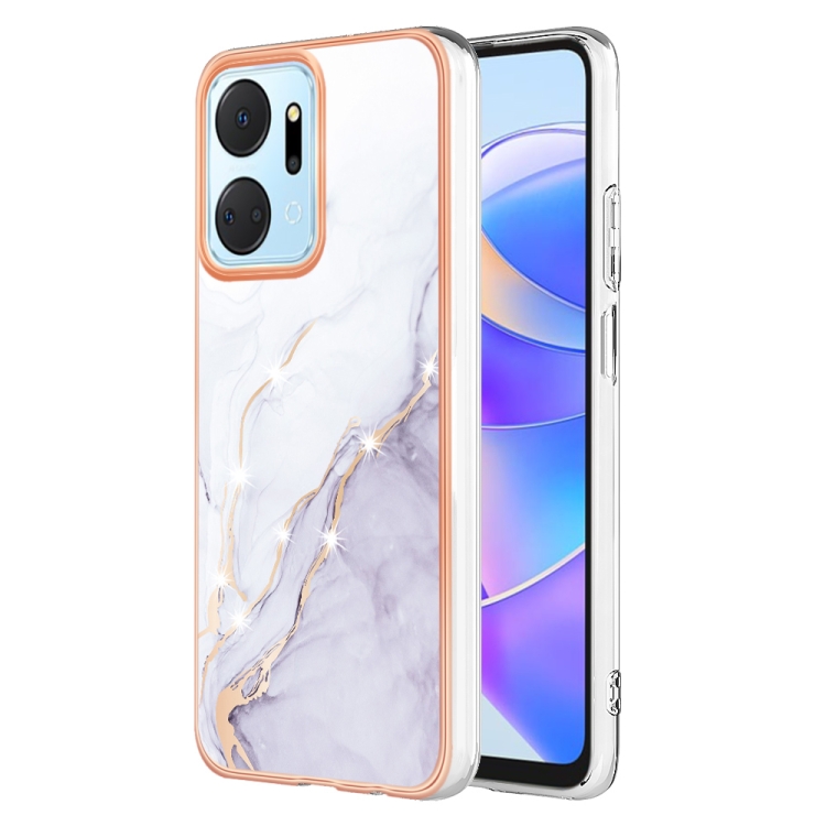 E-shop IMD MARBLE Ochranný kryt Honor X7a WHITE