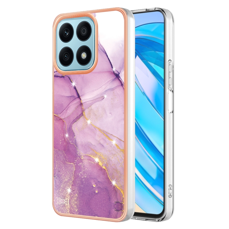 E-shop IMD MARBLE Ochranný kryt Honor X8a PURPLE