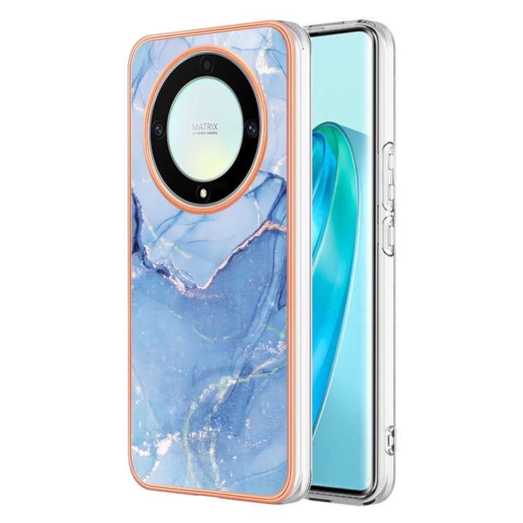 E-shop IMD MARBLE Ochranný kryt Honor Magic5 Lite BLUE