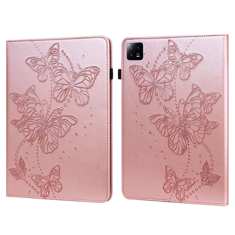 E-shop ART BUTTERFLIES Zaklápacie puzdro Xiaomi Pad 6 / Pad 6 Pro ružové