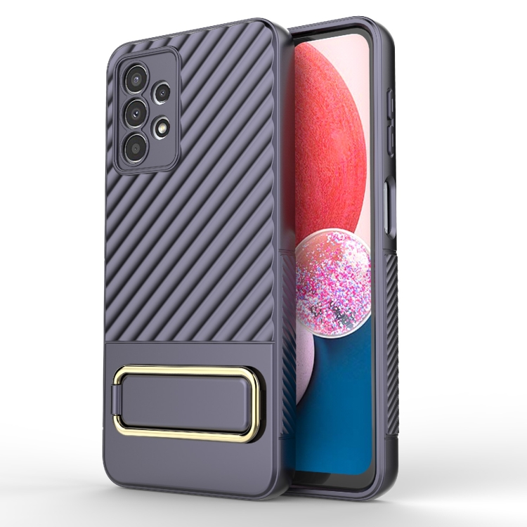 E-shop WAVY Ochranný kryt so stojanom Samsung Galaxy A13 fialový