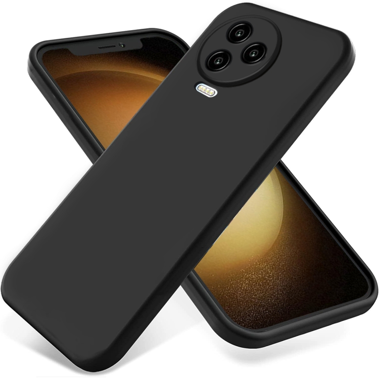 E-shop RUBBER Ochranný kryt pre Infinix Note 12 Pro / Note 12 2023 čierny