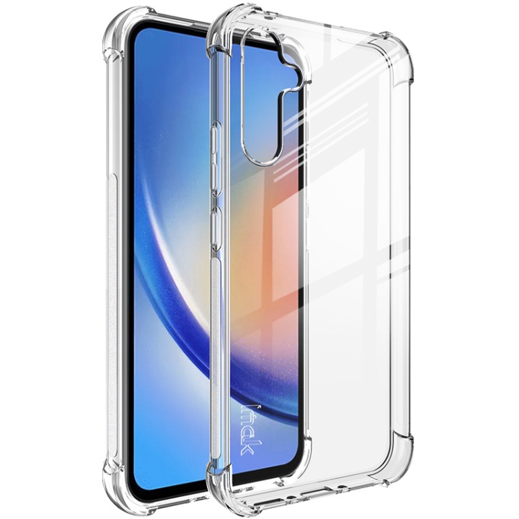 E-shop IMAK Ochranný silikónový kryt Samsung Galaxy A34 5G priehľadný