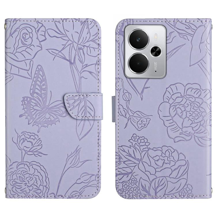E-shop ART BLOSSOM Peňaženkový obal pre Realme 14 5G fialový