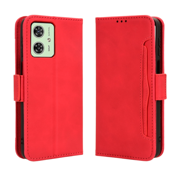 E-shop SLOT Peňaženkový obal pre Motorola Moto G54 5G / G54 Power Edition 5G červený