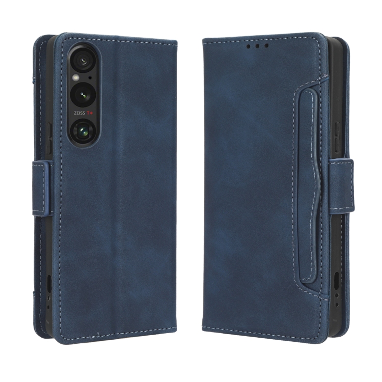 E-shop SLOT Peňaženkový obal pre Sony Xperia 1 V modrý