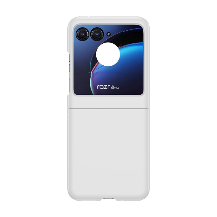 E-shop PLASTIC Ochranný plastový kryt Motorola Razr 40 Ultra biely