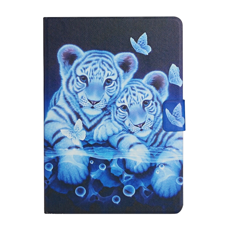 FORCELL LEATHER Zaklápací obal Samsung Galaxy Tab A 8.0 2019 (T290/T295) TIGER