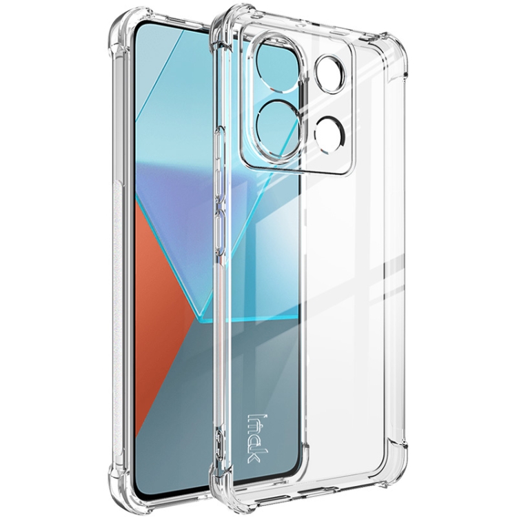 E-shop IMAK Ochranný silikónový obal pre Xiaomi Redmi Note 13 Pro 5G / Xiaomi Poco X6 5G priehľadný
