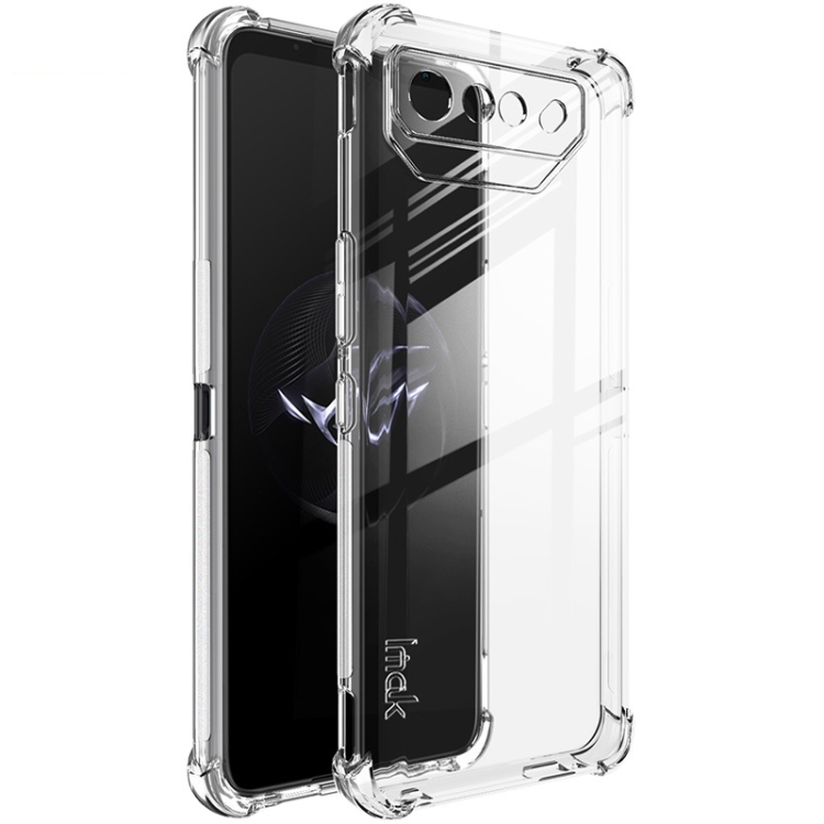 E-shop IMAK Ochranný silikónový kryt Asus ROG Phone 7 Ultimate priehľadný